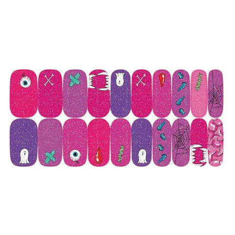 Ahh Real Monster Stick On Nail