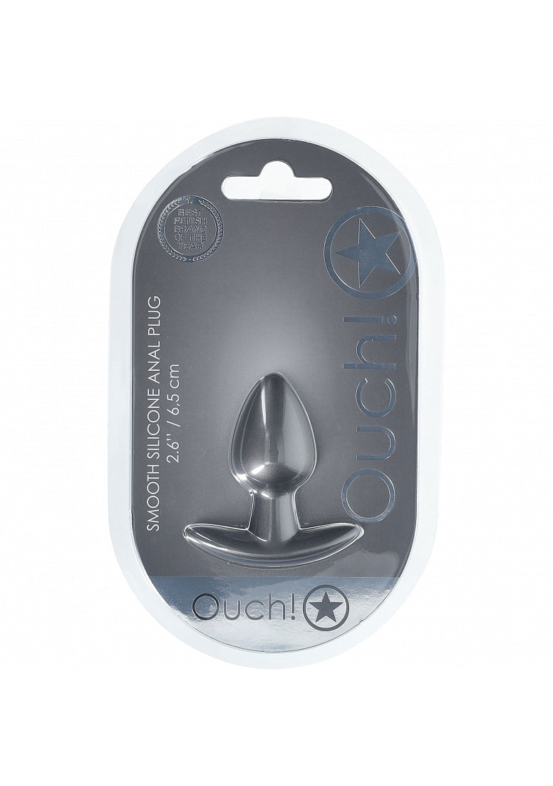 Ouch Anal Plug Gunmetal-Small