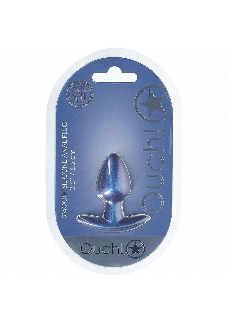 Ouch Anal Plug Blue-Small