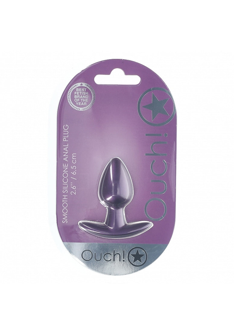 Ouch Anal Plug Purple-Small