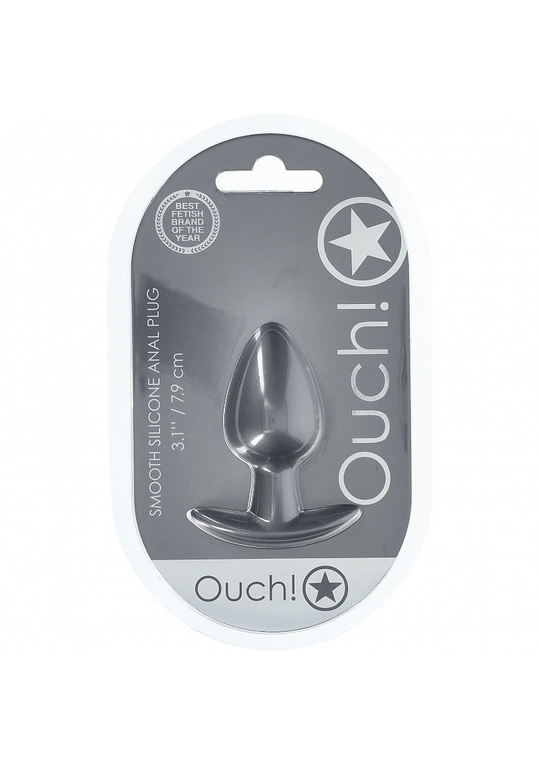 Ouch Anal Plug Gunmetal-Medium