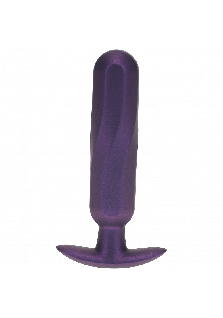 Ouch Oblong Anal Plug-Purple