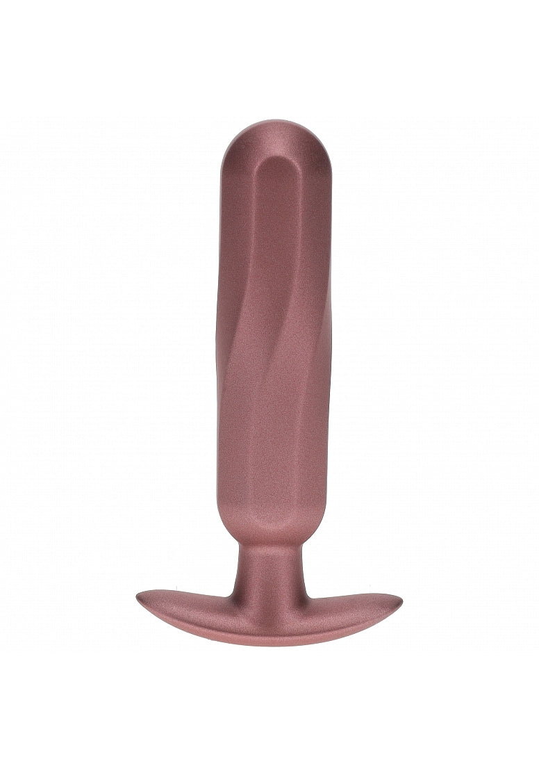 Ouch Oblong Anal Plug-Rose