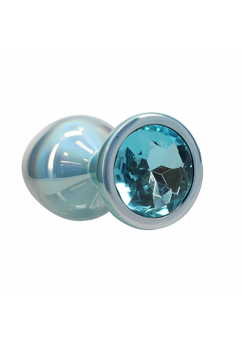 Ouch Paris-Metal Anal Plug Set-Blue