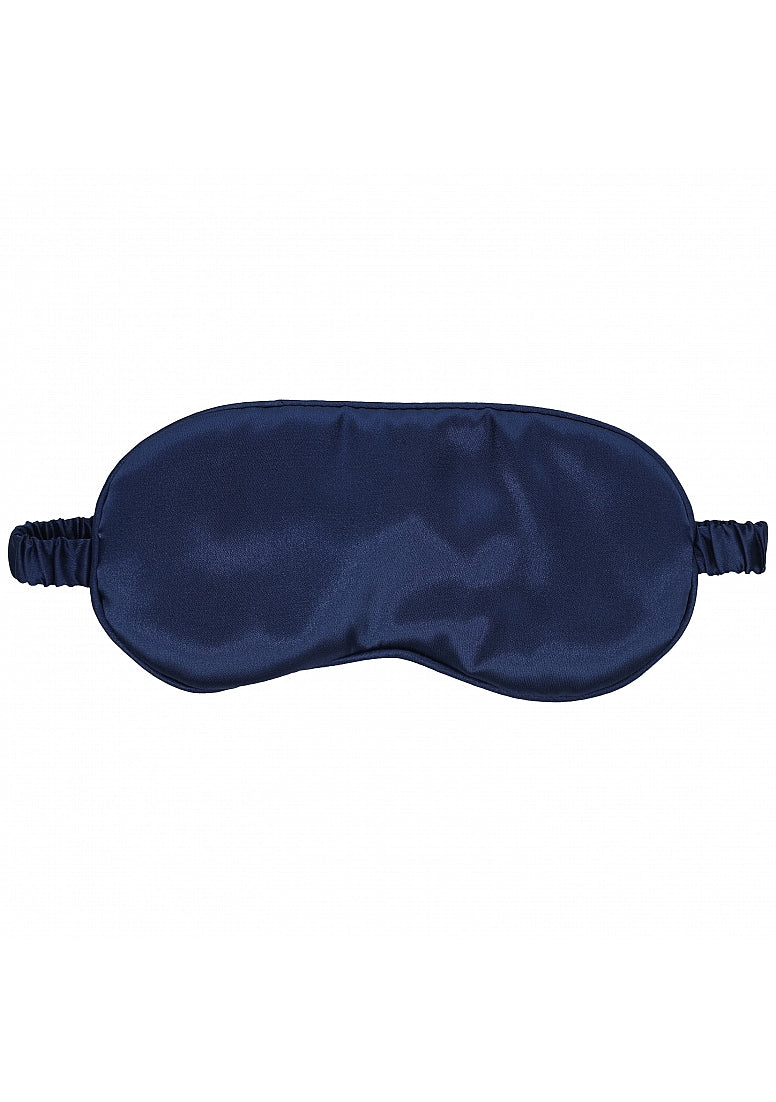 Ouch Satin Mask-Navy