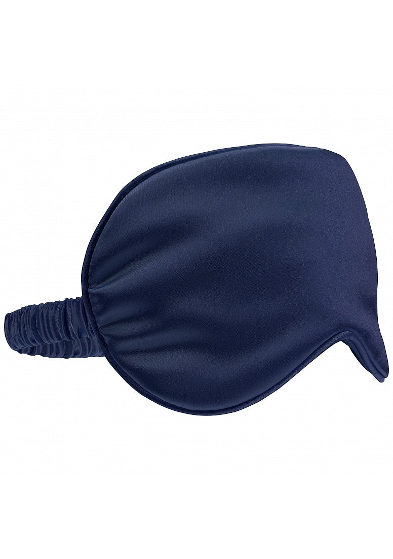 Ouch Satin Mask-Navy