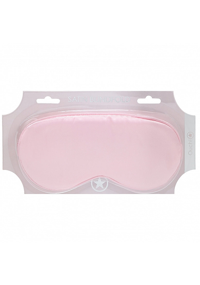 Ouch Satin Mask-Powder Pink
