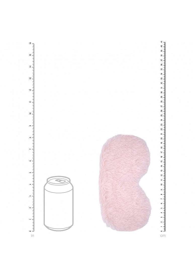 Ouch Fluffy Mask-Powder Pink