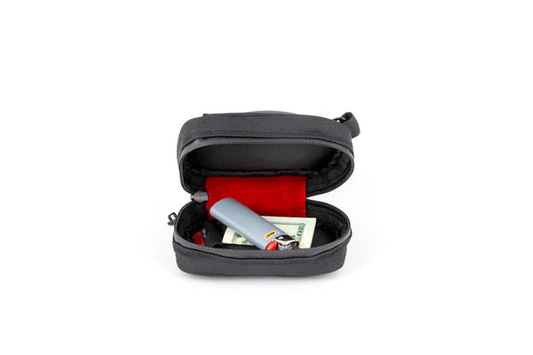 Dime Bags: "Boss" Smell Proof/ Lockable (Black - Size: 5")