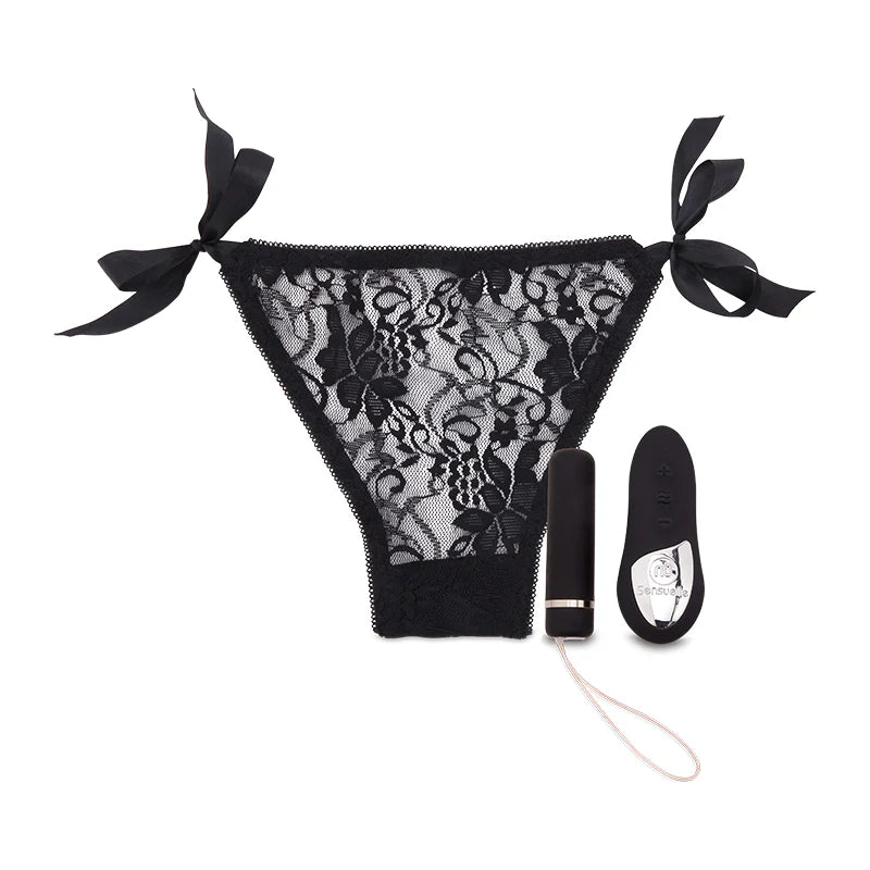 Pleasure Panty Remote Controlled Black