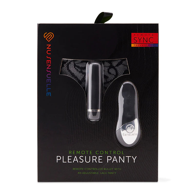 Pleasure Panty Remote Controlled Black