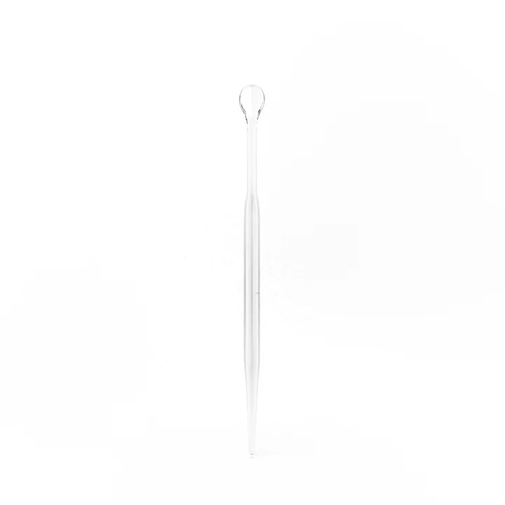 Honeybee Herb Quartz Dab Spoon Clear