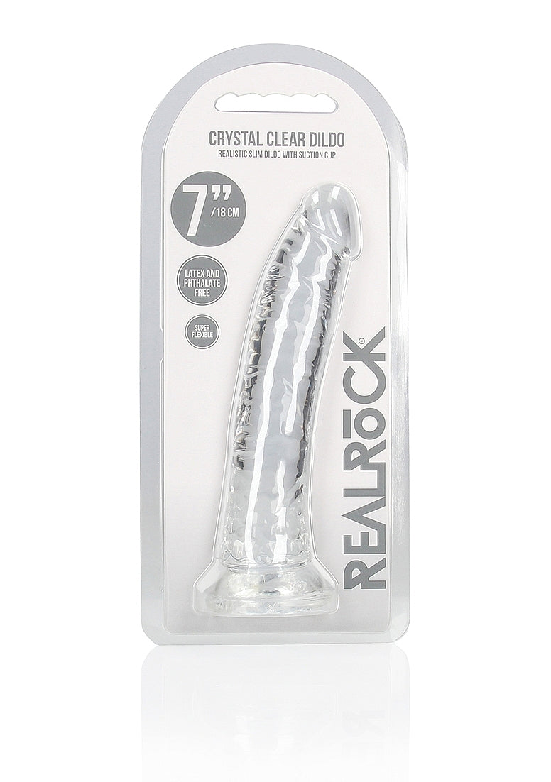 RealRock Slim Dildo - 7"