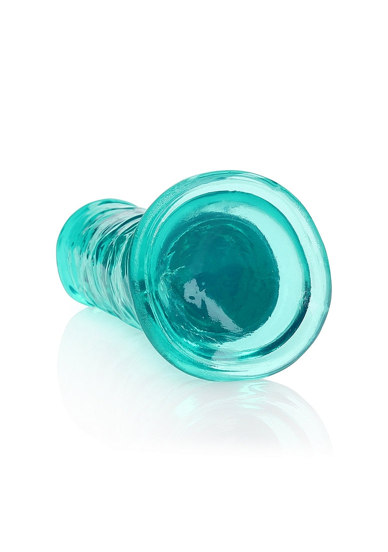 RealRock Straight Dildo - Turquoise 8"