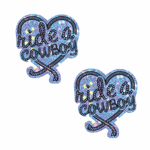 Pasties: Ride A Cowboy- Purple