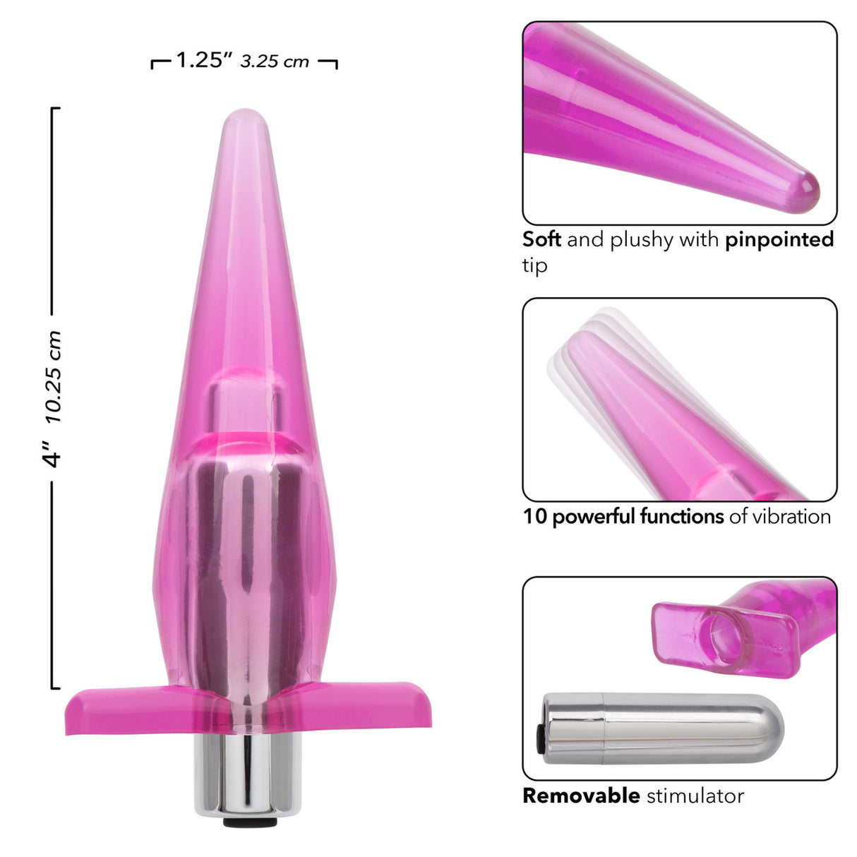 Mini Vibro Tease-Pink