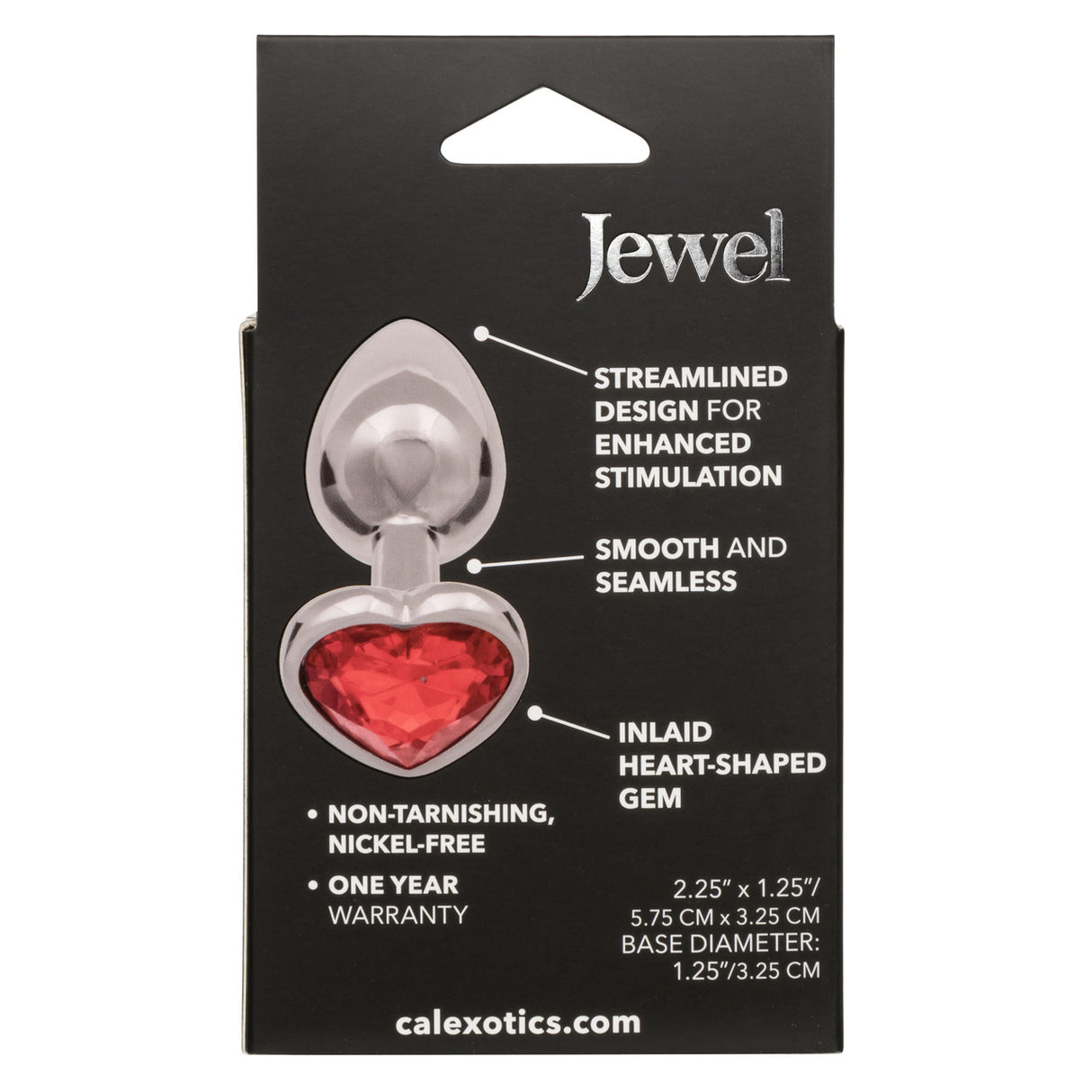 Jewel Plugs Small-Ruby
