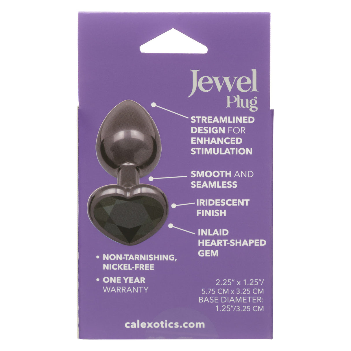 Jewel Plugs Small-Black