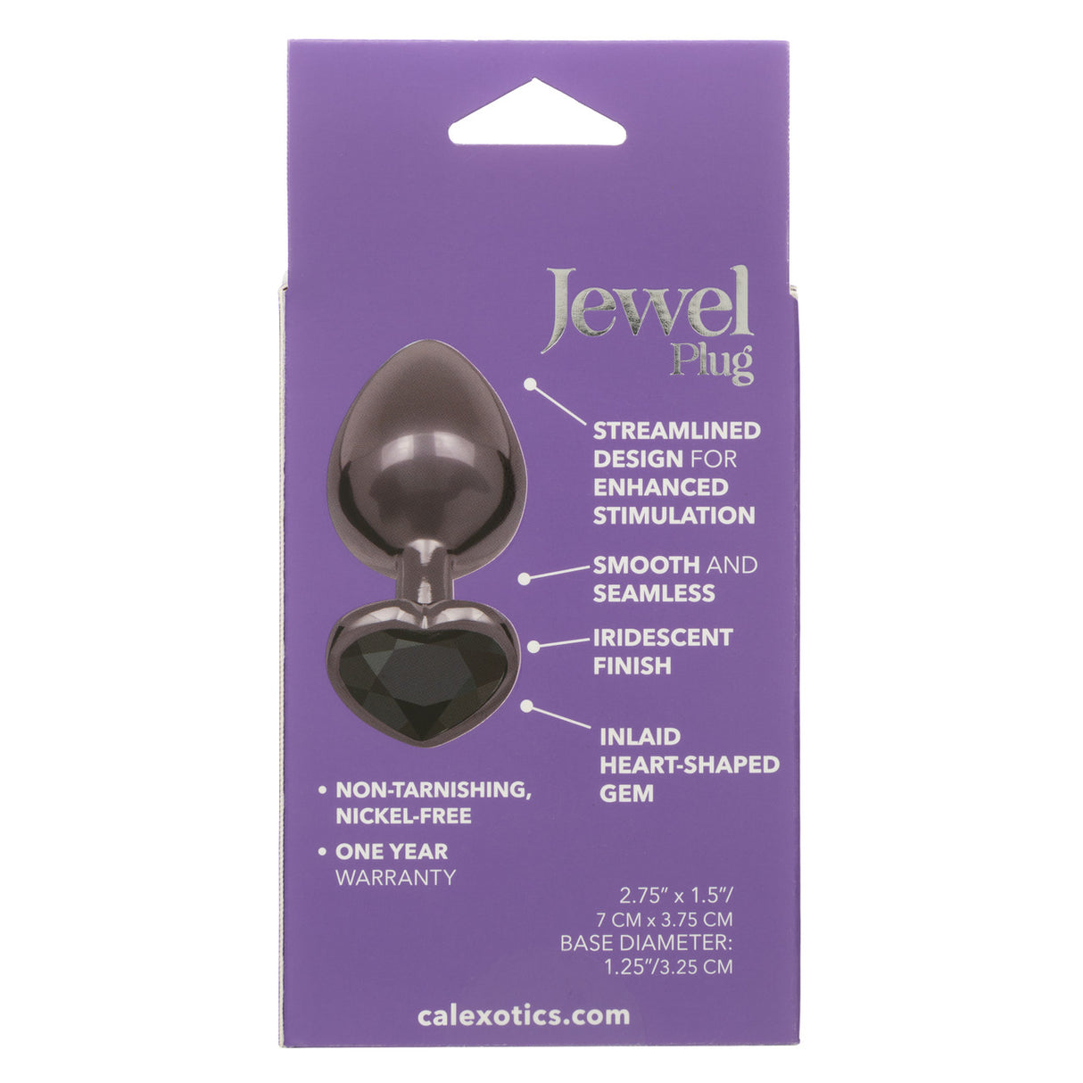 Jewel Plugs Large-Black