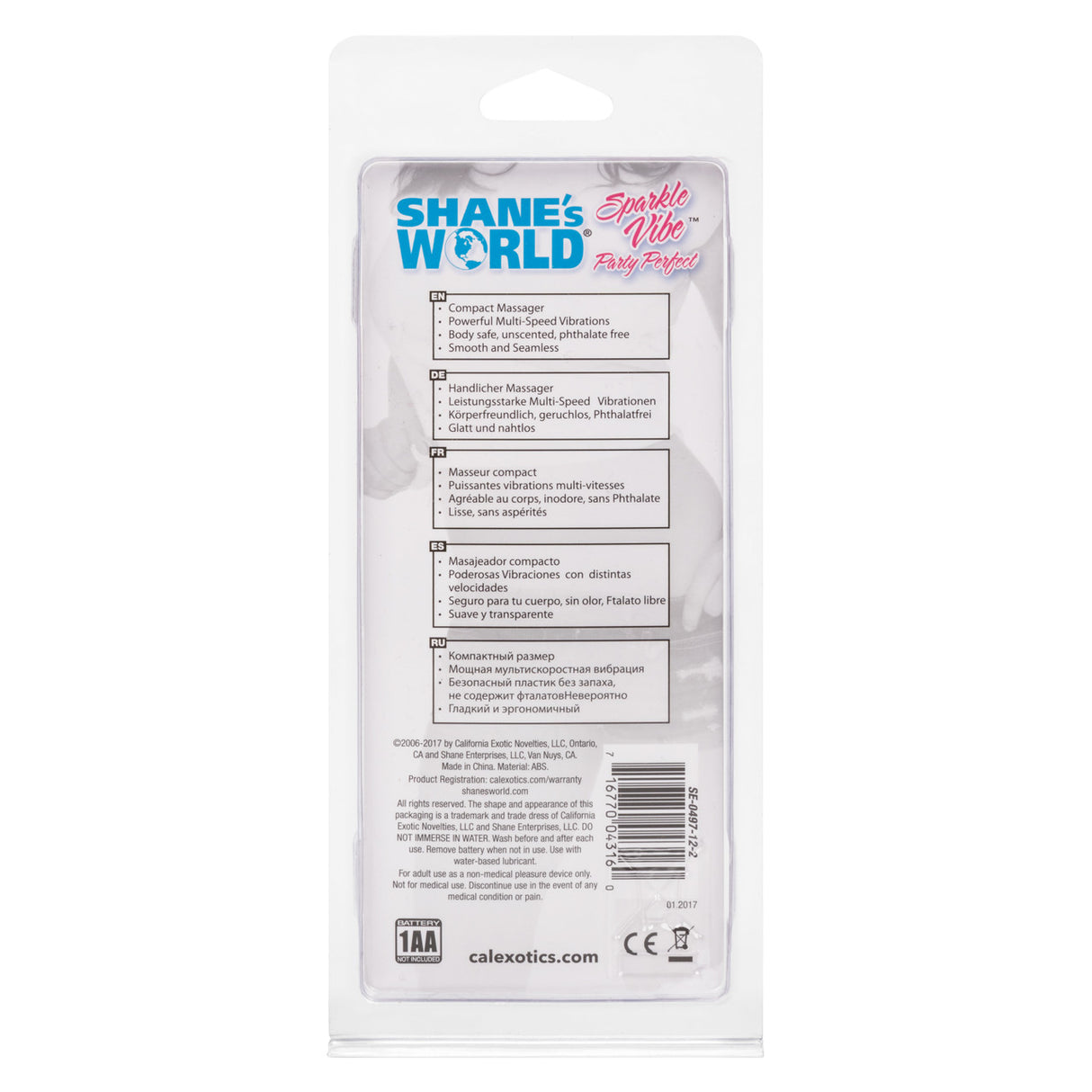 Shane's World Sparkle Vibe Blue