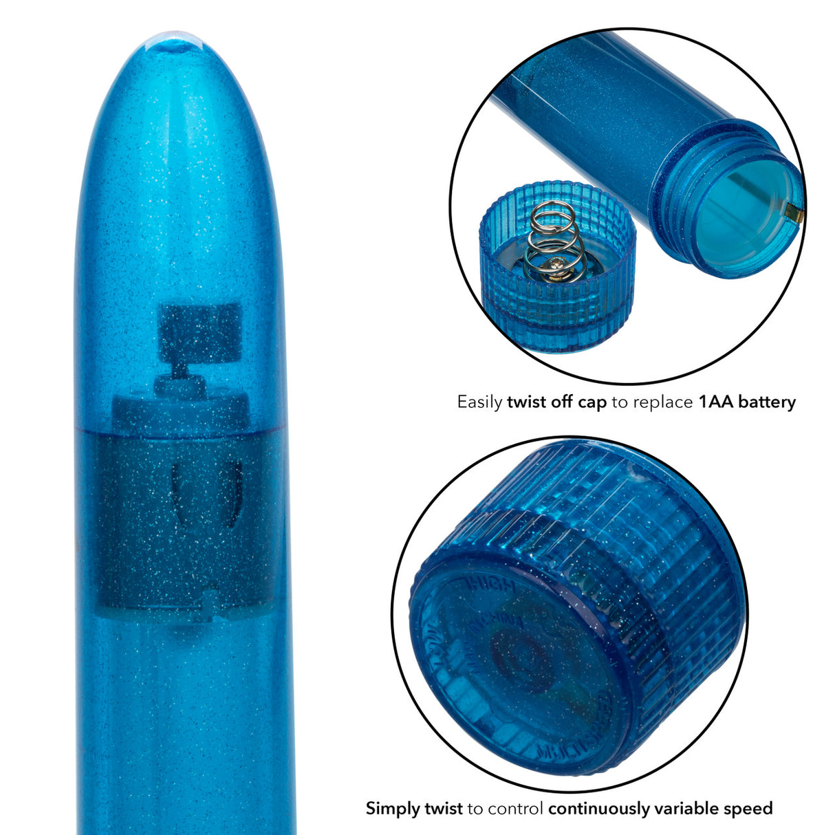 Shane's World Sparkle Vibe Blue