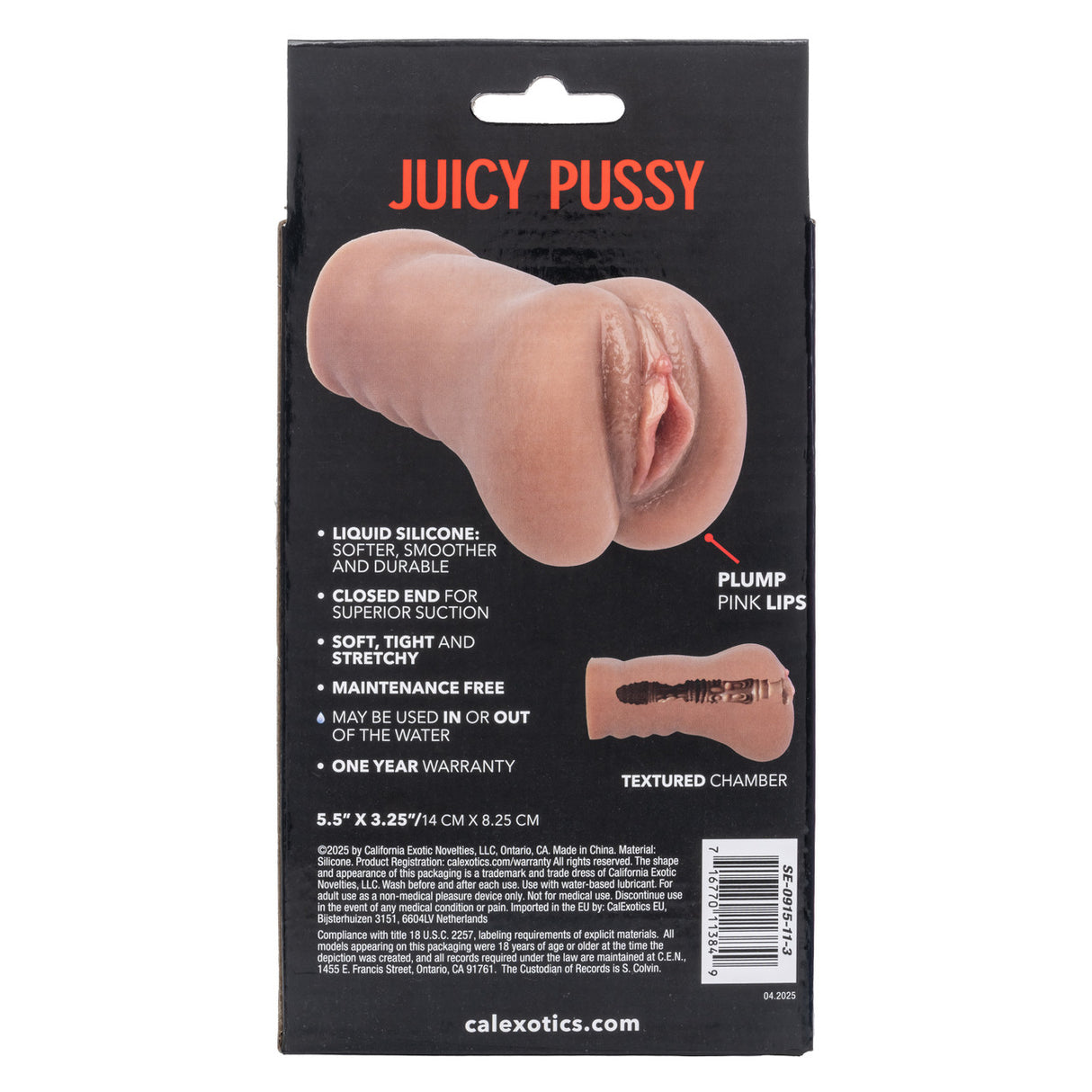 Stroke It Liquid Silicone Pussy - Brown