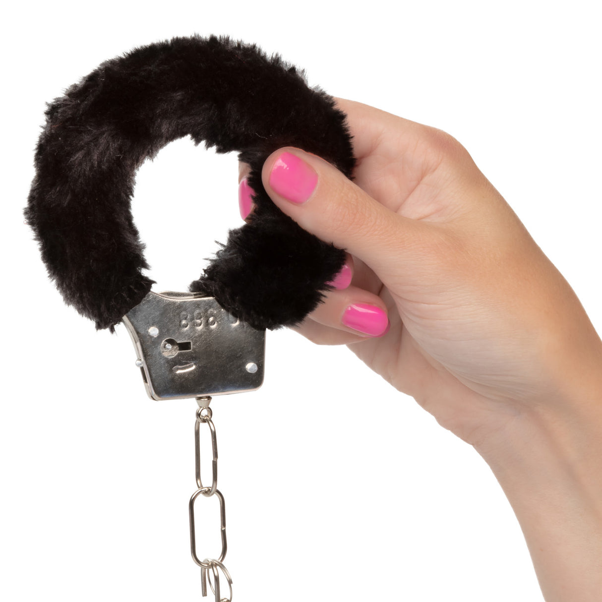 Playful Furry Cuffs-Black