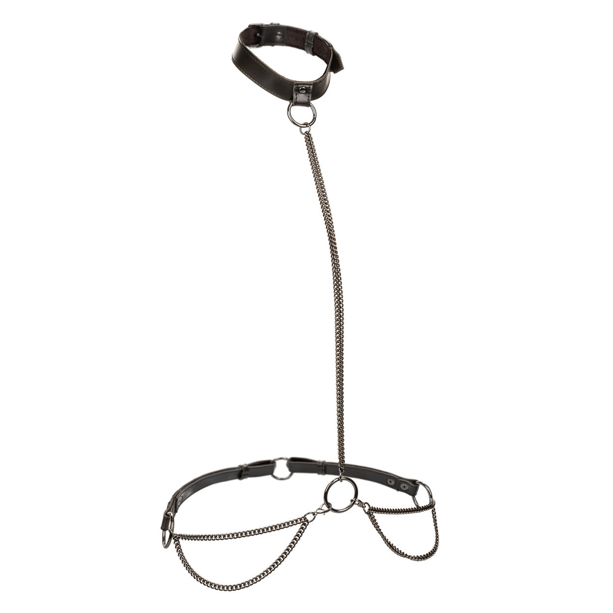 EUPHORIA Chain Halter/Collar & Leash
