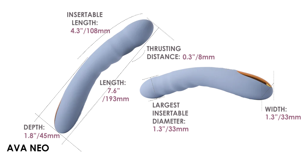 Svakom Ava Neo Thrusting Vibrator