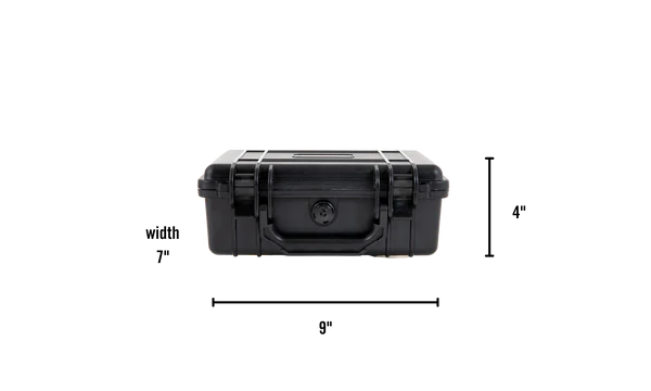 Dime bags: "Underboss" Magnetic Hard Shell Case (Size: 10")