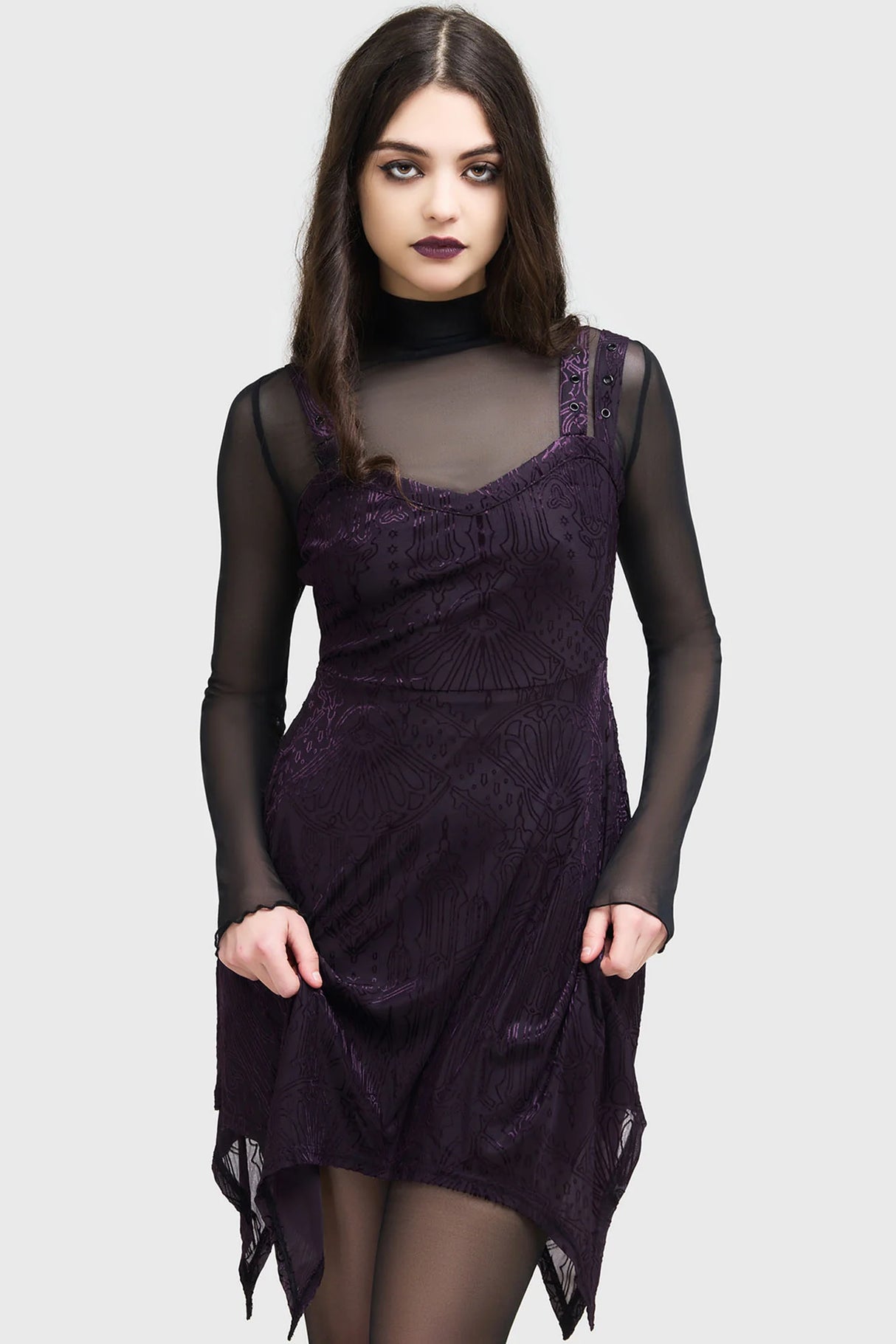 Valrithia Dress- Purple