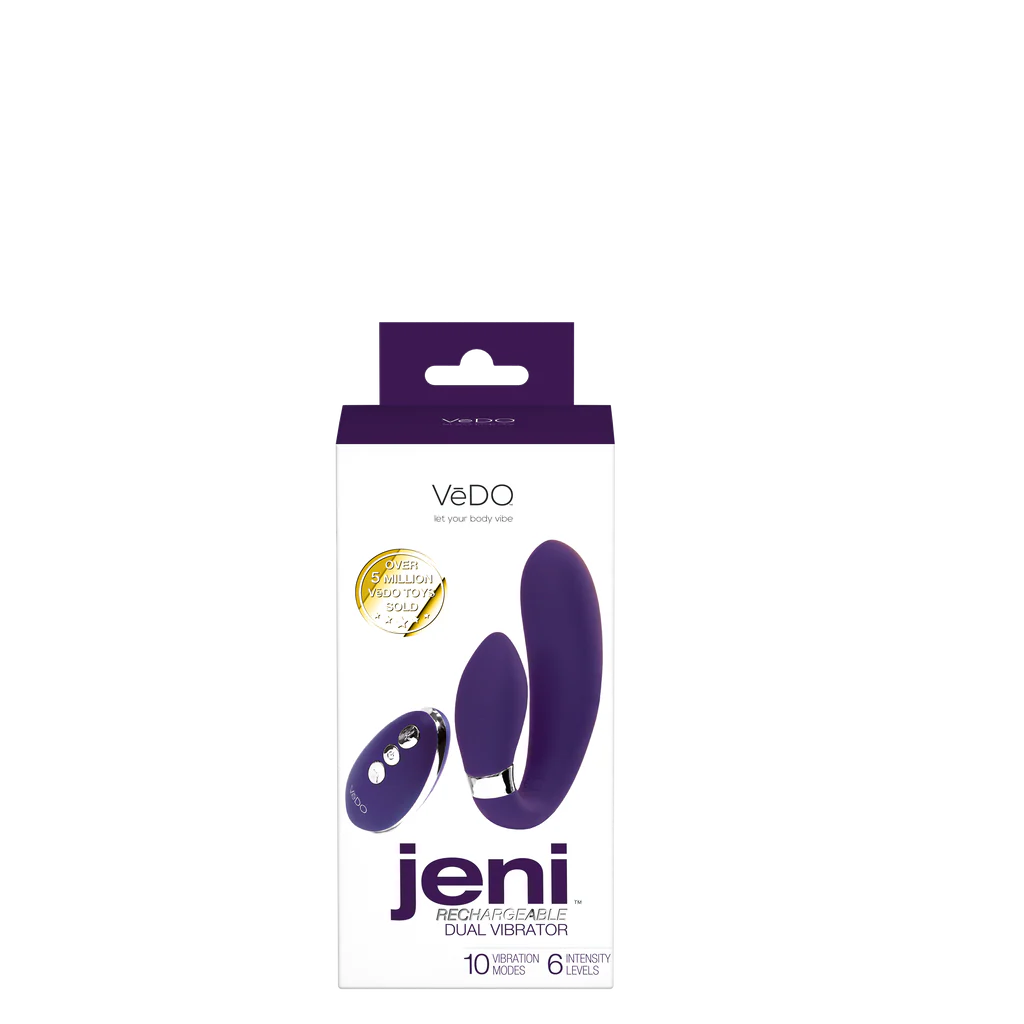 Jeni C Shaped Dual Vibe-Purple