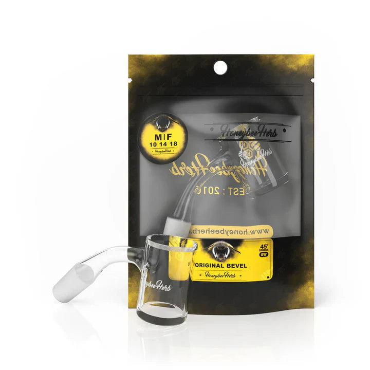 Honeybee Herb: (Black) Original Bevel (14mm - 45°)