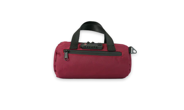 Dime Bags: "Brigata" Smell-Proof/ Lockable (Oxblood - Size: 10")