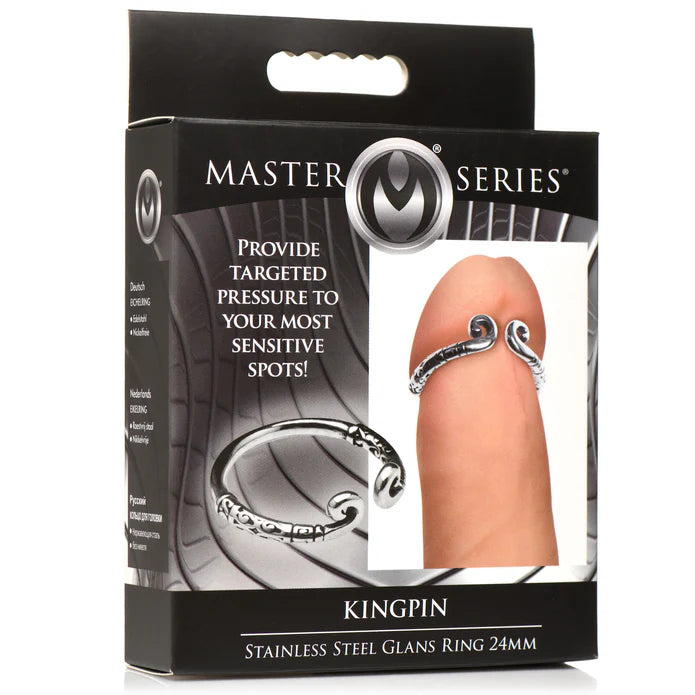 Master Series Kingpin Stainless Steel Glans Ring-24mm