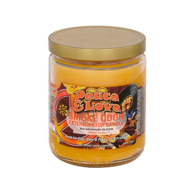 Smoke Odor: Exterminator Candle (13oz Peace & Love)