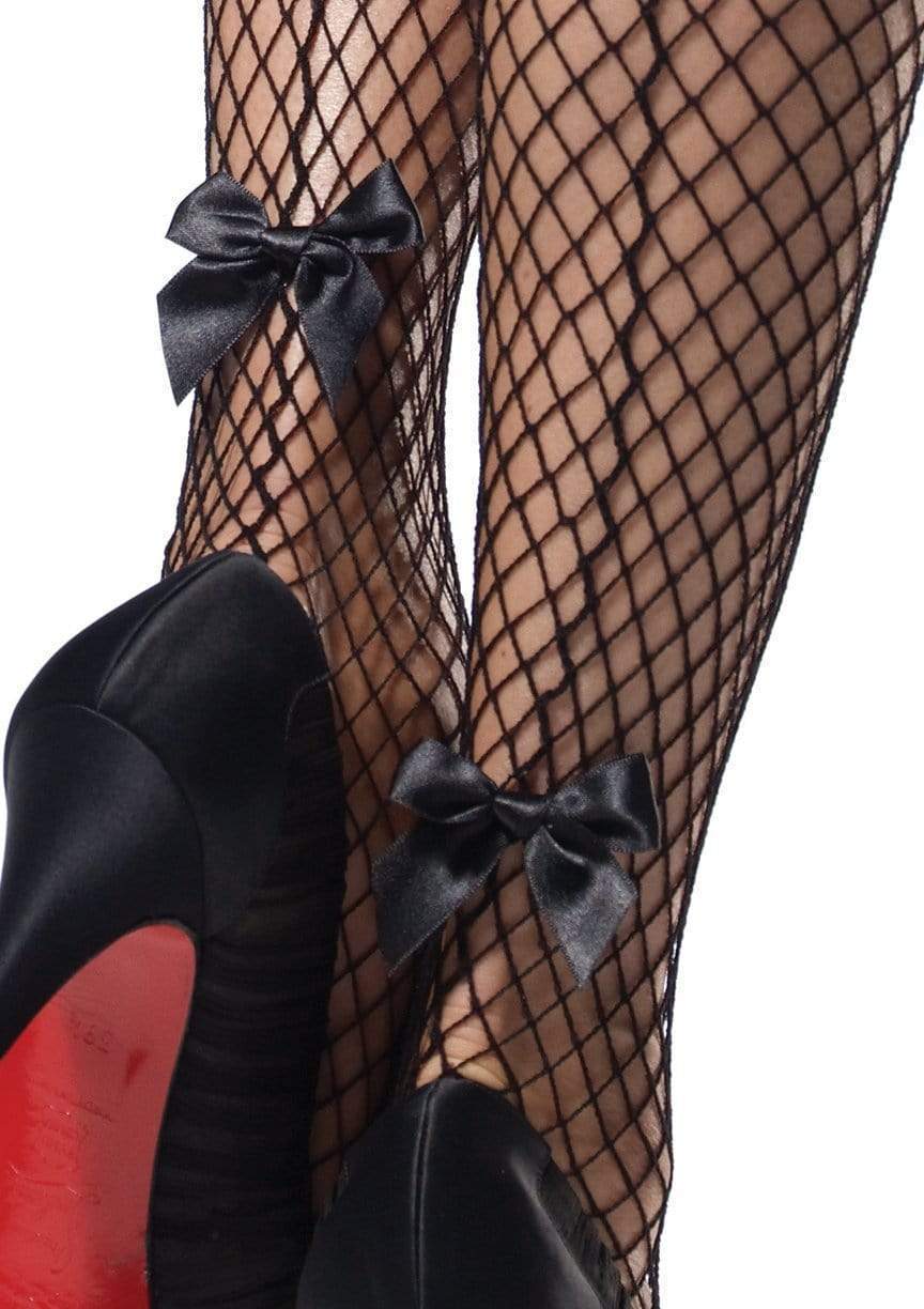 Stay Up Industrial Net Backseam Thigh High