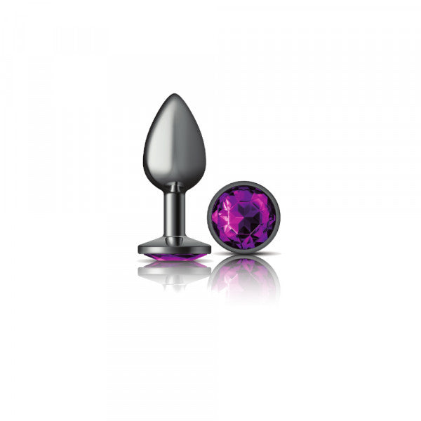 Cheeky Charms Plug Gunmetal-Small Round