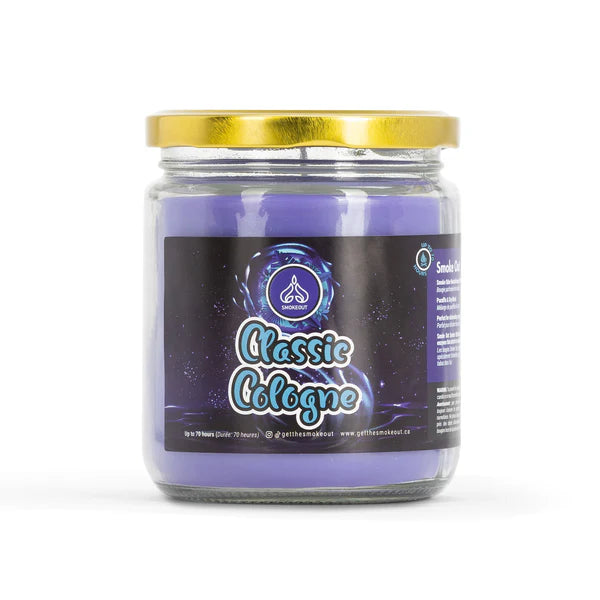 Candle: Smoke Out 13oz "Classic Cologne"