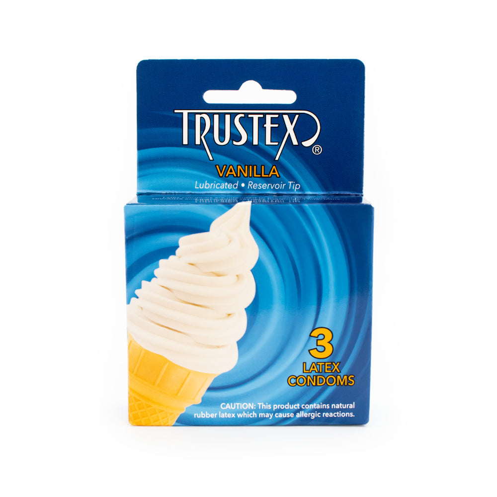 Trustex Flavored 3pk-Vanilla