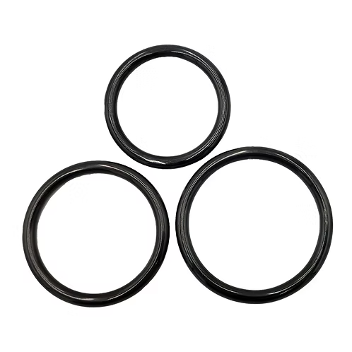 Rouge Stainless Steel 3 Rings