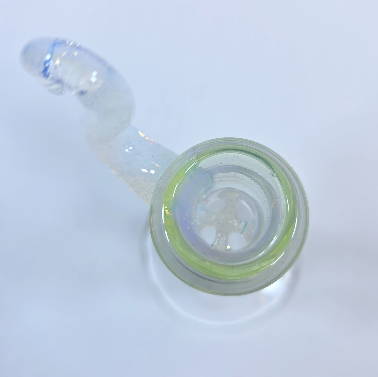 DiscoBox: Full Color Bowl w/ Horn (18mm - UV Ghostly Green)