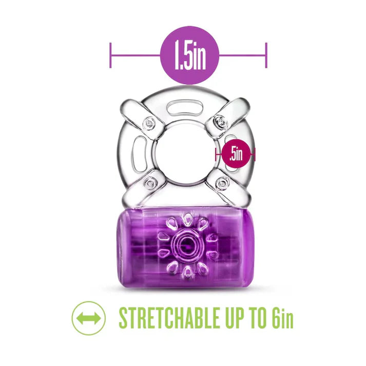 Play with Me RC Cockring - Purple