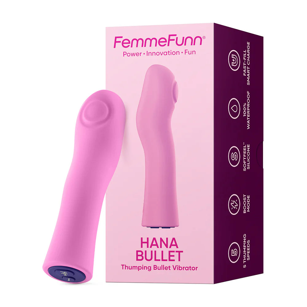 FemmeFunn Hana Thumping Bullet-Pink