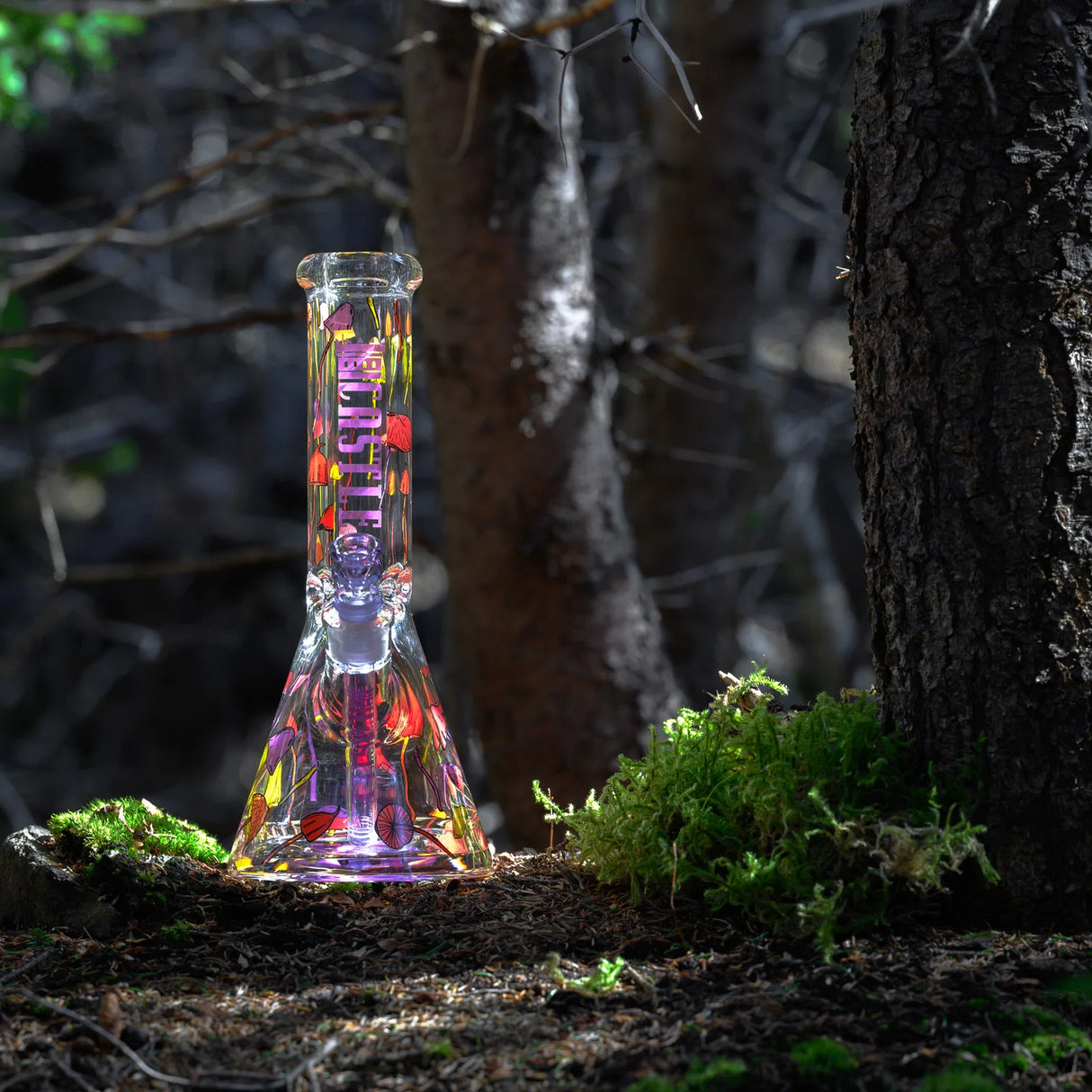 Castle Glass: 12" Shroomie (9mm Thick)