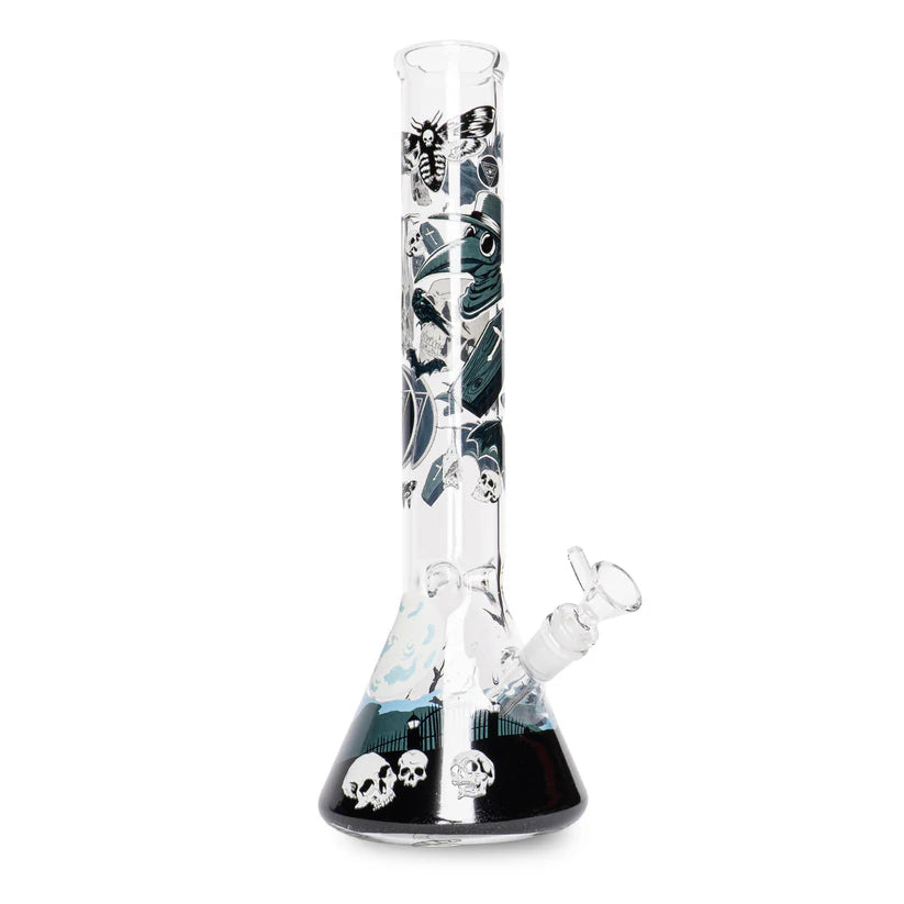 Red Eye Glass: 15" Cemetery (Glow-in-the-dark)