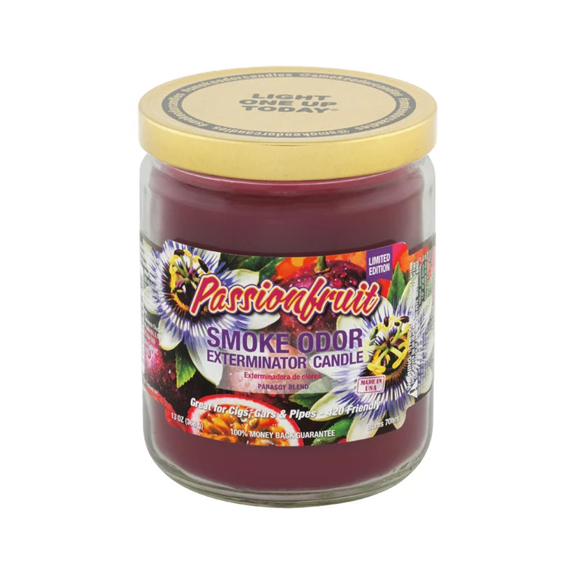 Smoke Odor: Exterminator Candle (13oz Passionfruit)