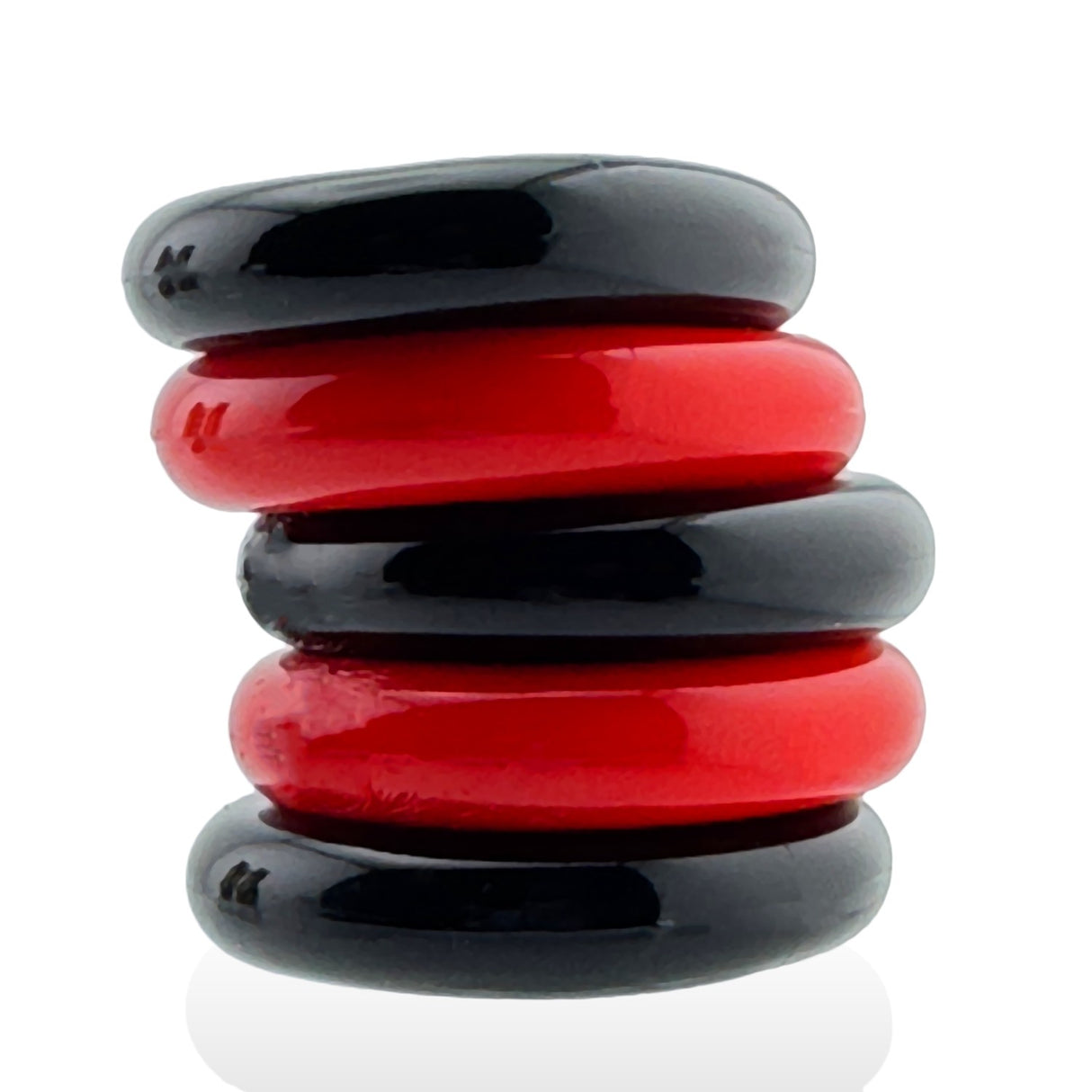 Oxballs Jacker 5 Stack - Red/Black