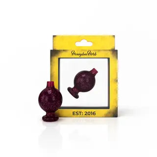 Honeybee Herb: Galaxy Bubble Carb Cap (Red)
