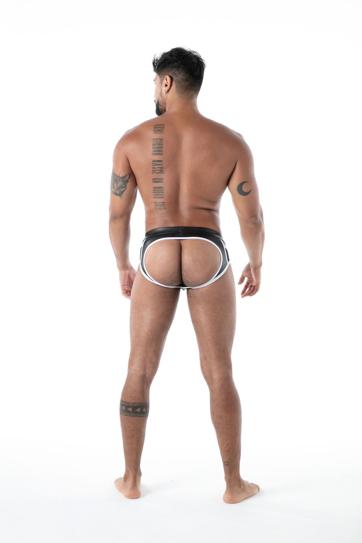 Kinky Backless Zipped Brief